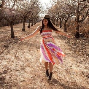 GUESS strapless dress